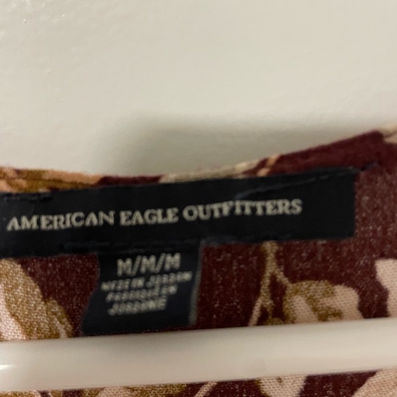 Floral American Eagle Wrap Summer Dress - Picture 4 of 4